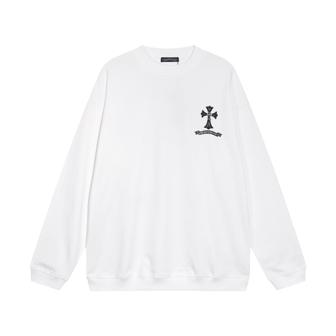 CH-Chrome Hearts Men's Long-Sleeve T-shirt Sweatshirt