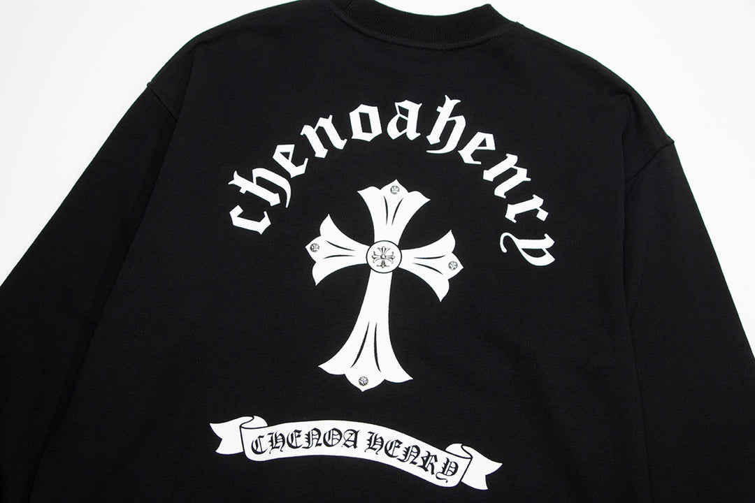 CH-Chrome Hearts Men's Long-Sleeve T-shirt Sweatshirt