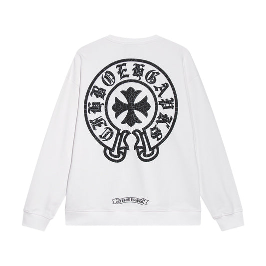 CH-Chrome Hearts Men's Long-Sleeve T-shirt Sweatshirt