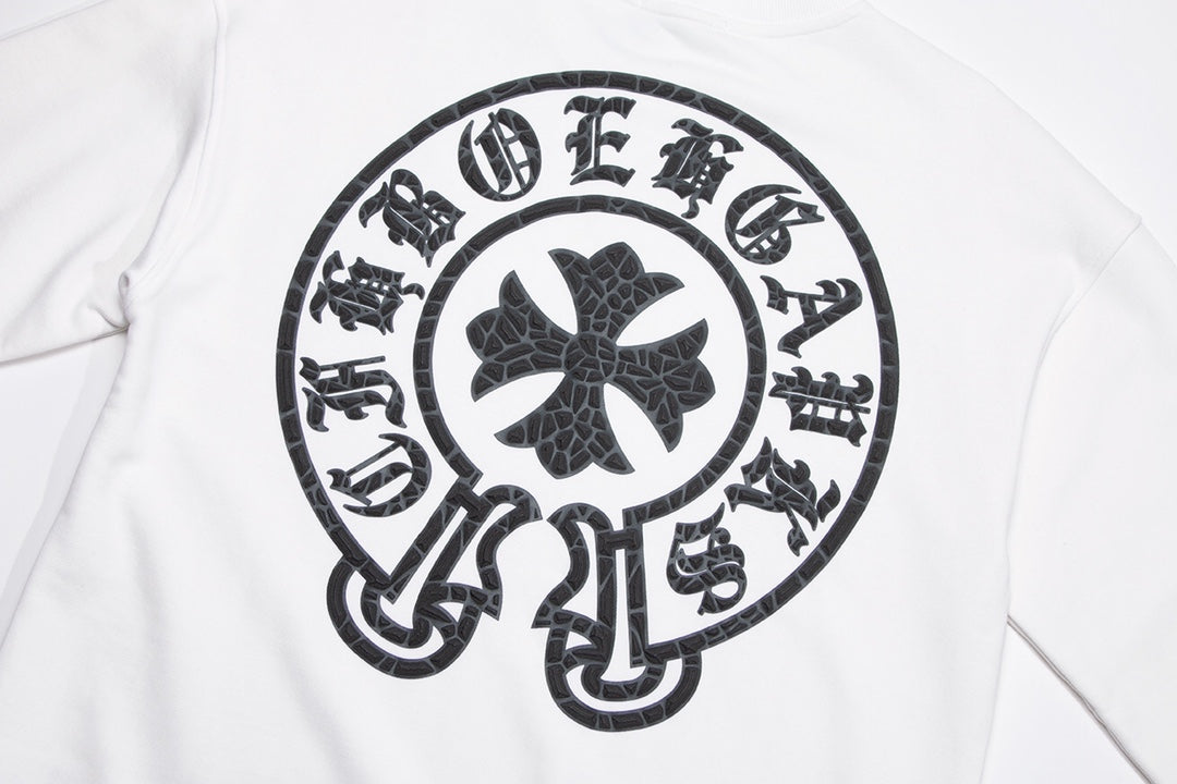 CH-Chrome Hearts Men's Long-Sleeve T-shirt Sweatshirt