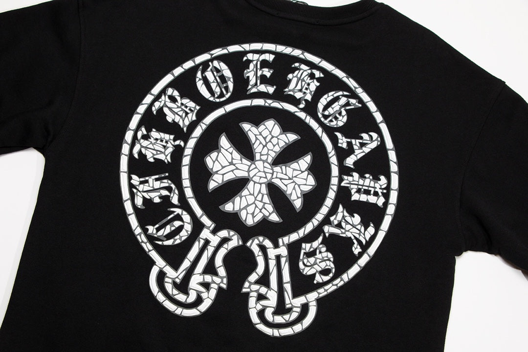 CH-Chrome Hearts Men's Long-Sleeve T-shirt Sweatshirt