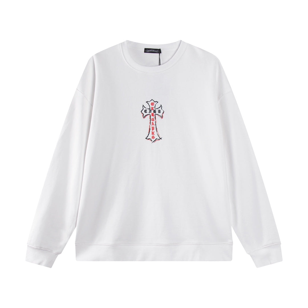 CH-Chrome Hearts Men's Long-Sleeve T-shirt Sweatshirt