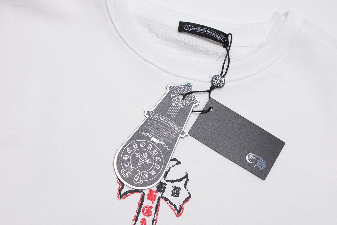 CH-Chrome Hearts Men's Long-Sleeve T-shirt Sweatshirt