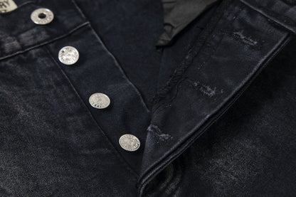 Chrome Hearts Gallery Dept Cross Patch Flare Denim Jeans 8176
