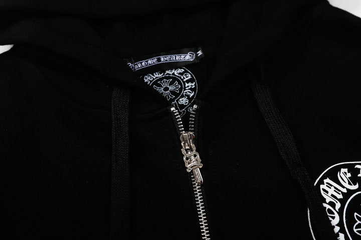 CH-Chrome Hearts Zip Up Hoodie K5011