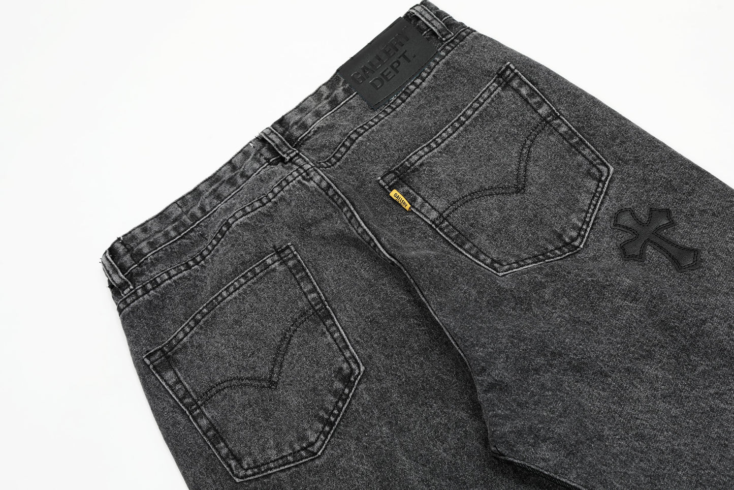 Chrome Hearts Gallery Dept Cross Patch Flare Denim Jeans