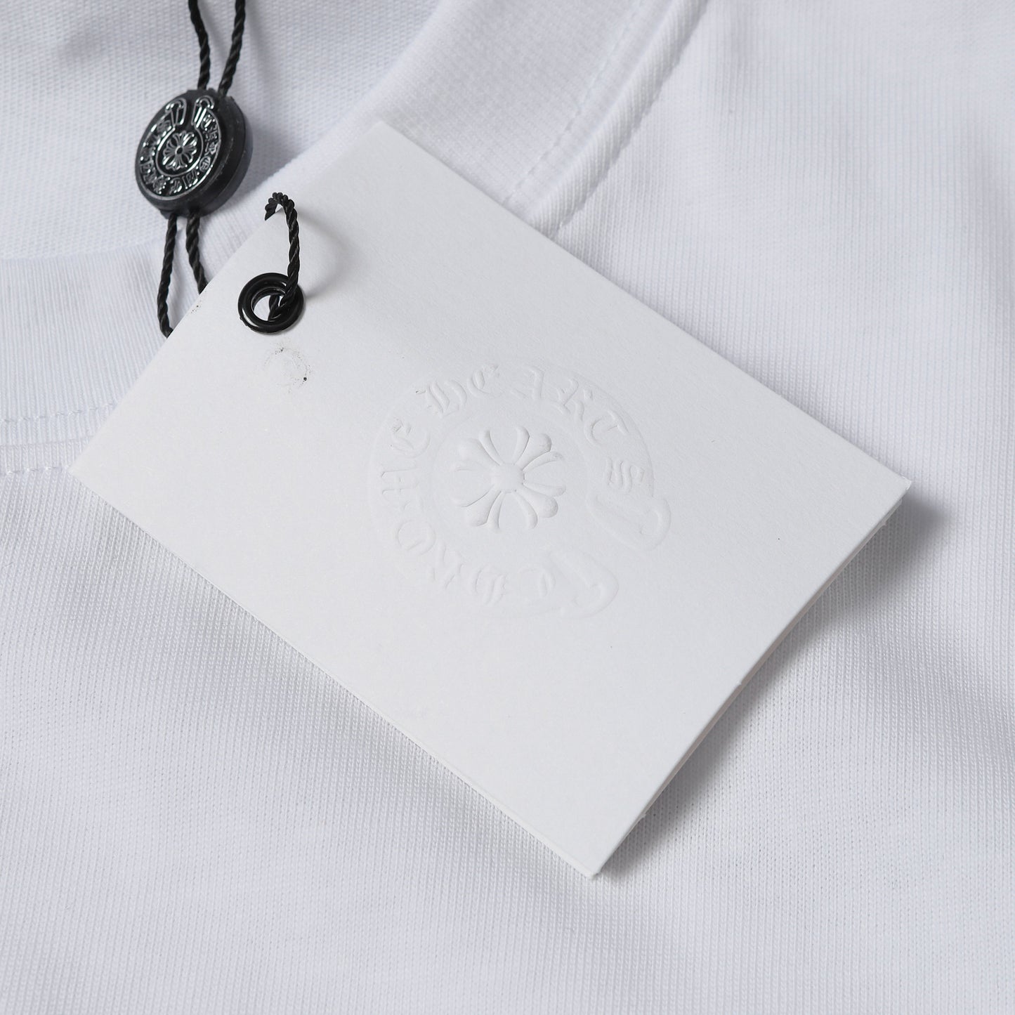 Chrome Hearts Cross & Horseshoe Print Round Neck T-Shirt 2270
