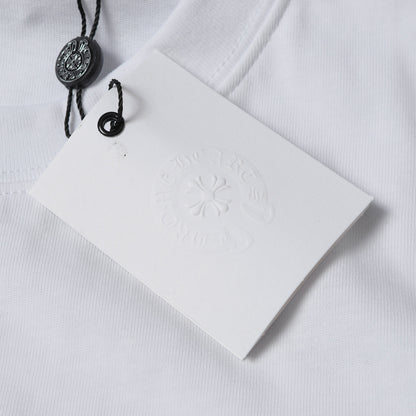 Chrome Hearts Cross & Horseshoe Print Round Neck T-Shirt 2270
