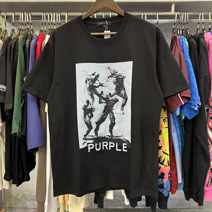 パープル 2024 新Tシャツ 3023 