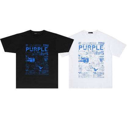 PURPLE-パープルTシャツ0015