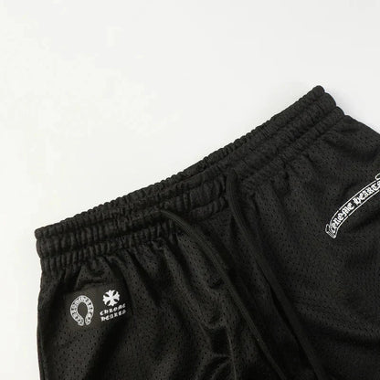 Chrome Hearts Mattyboy graffiti red mesh track pants 9997