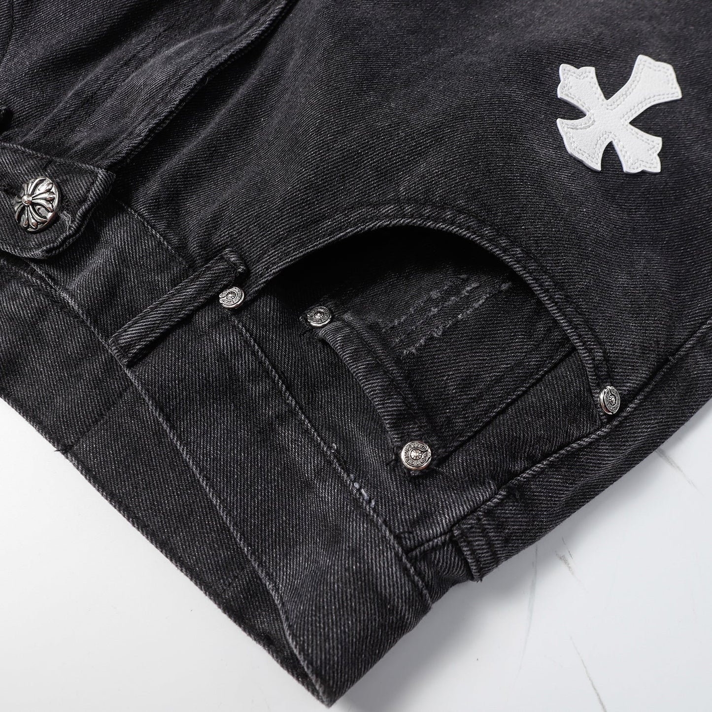 Chrome Hearts New Denim shorts 9925