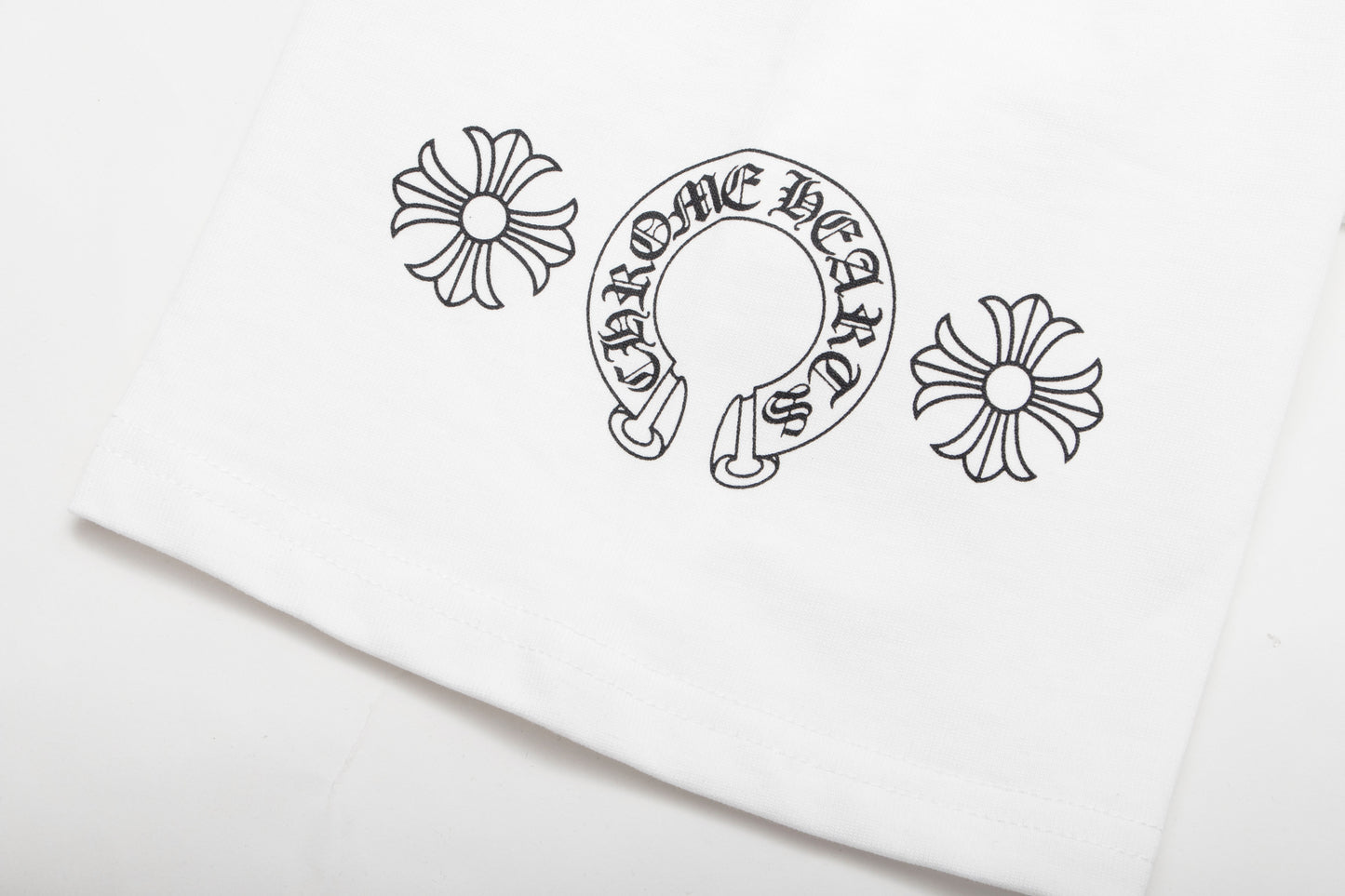 Chrome Hearts Script Dagger Logo Short Sleeve Tee 6025