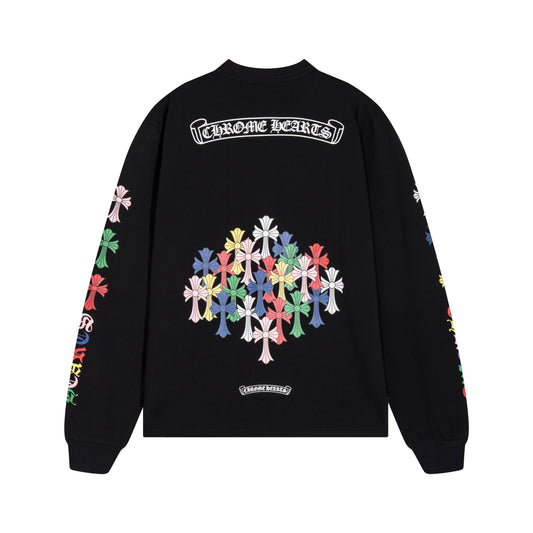 Chrome Hearts Multi Color Cross SWEATSHIRTS 8015