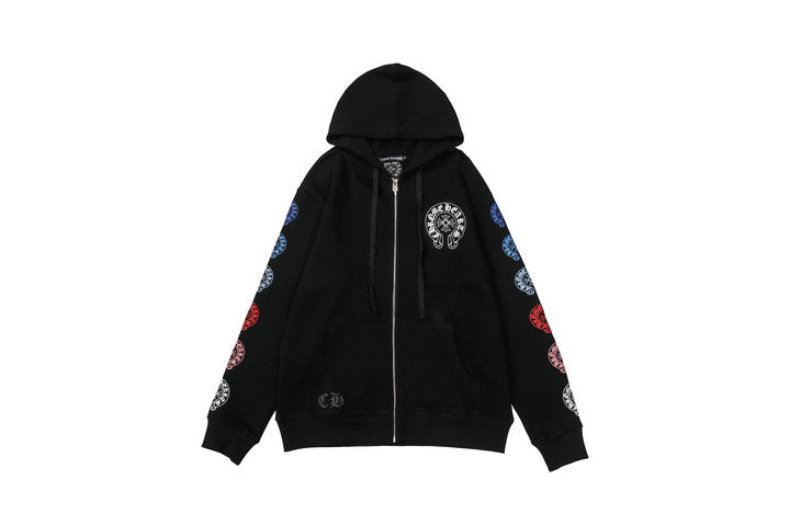 CH-Chrome Hearts Zip Up Hoodie K5011