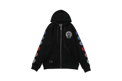 CH-Chrome Hearts Zip Up Hoodie K5011