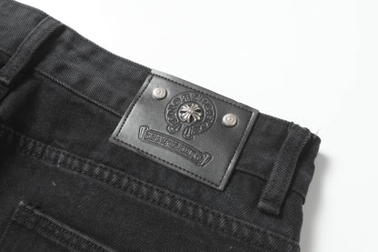 Chrome Hearts Cross Patch Denim Jeans 9981