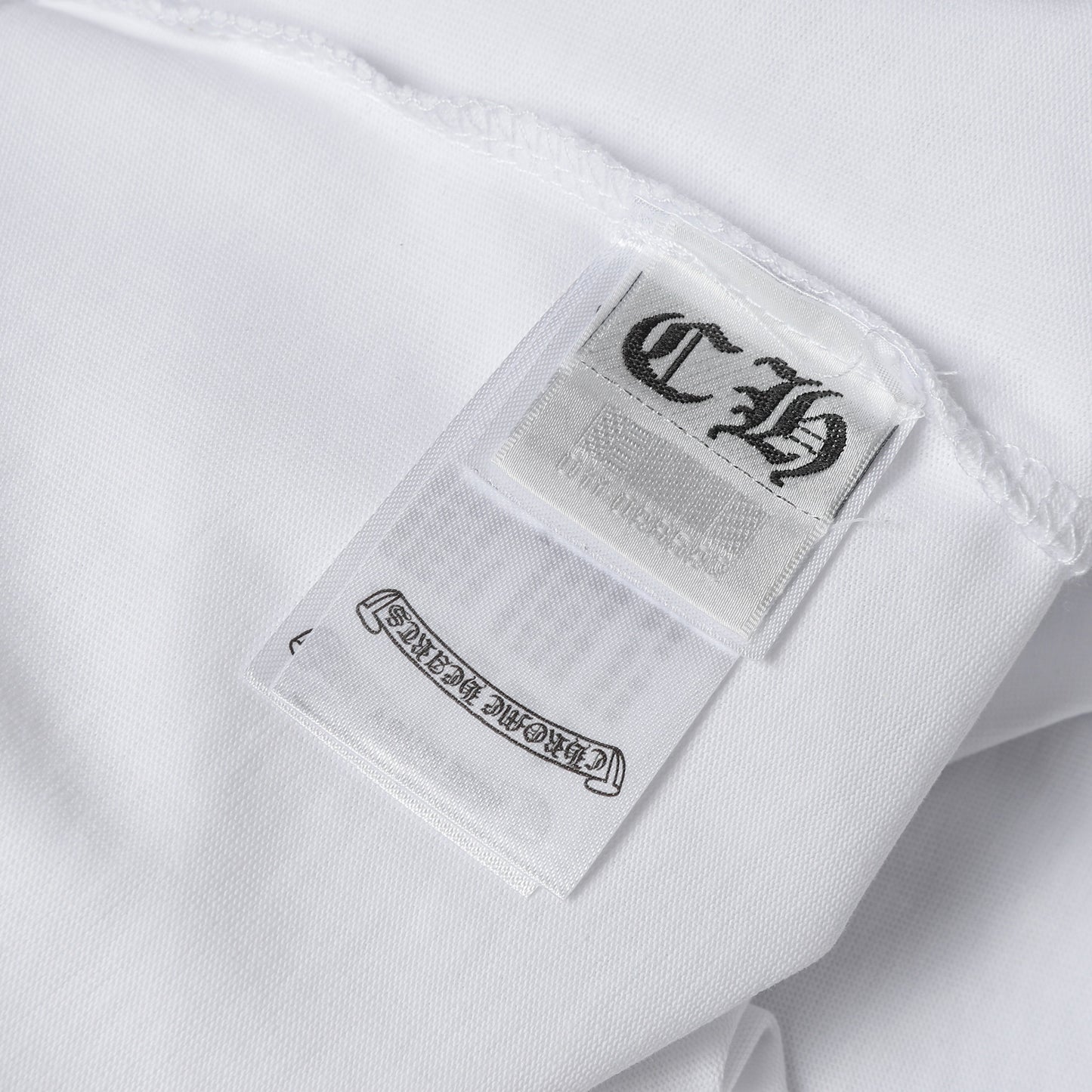 Chrome Hearts Triple Cross Logo Short Sleeve T-shirt 2237