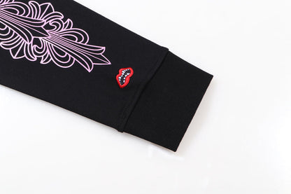 Chrome Hearts  Matty Boy Shoulder Logo Hoodie 7025
