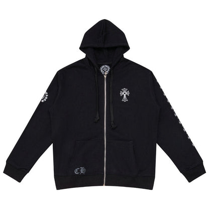 CH-Chrome Hearts Zip Up Hoodie K5007