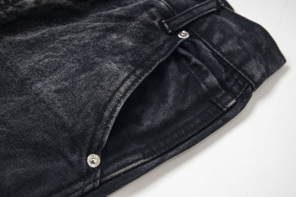 Chrome Hearts Gallery Dept Cross Patch Flare Denim Jeans 8176