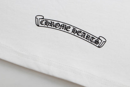 Chrome Hearts Neck Logo Cross Sleeve L/S T-shirt 9010