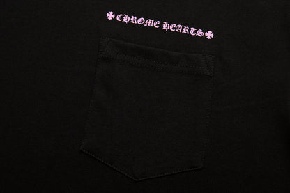 Chrome Hearts USA Script Logo Short Sleeve T-Shirt Tee 6050