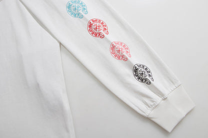 Chrome Hearts Multi Color Horse Shoe L/S T-shirt 8009