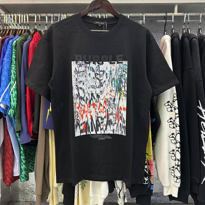 パープル 2024 新Tシャツ 3010 