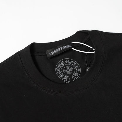 Chrome Hearts Triple Cross Logo Short Sleeve T-shirt 2237