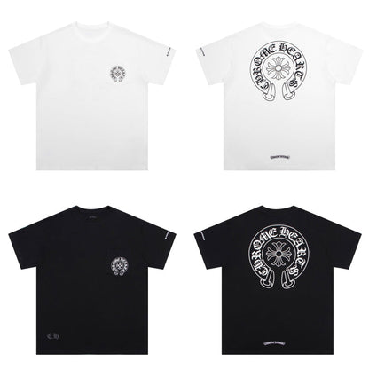 CH-Chrome Hearts Horse Shoe Logo Pocket T-Shirt K6013