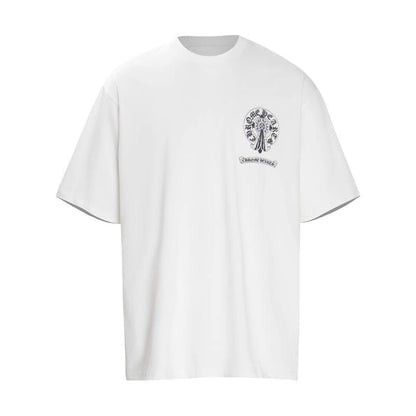 Chrome Hearts Double Exposure Horse Hoof Cross T-Shirt 6006