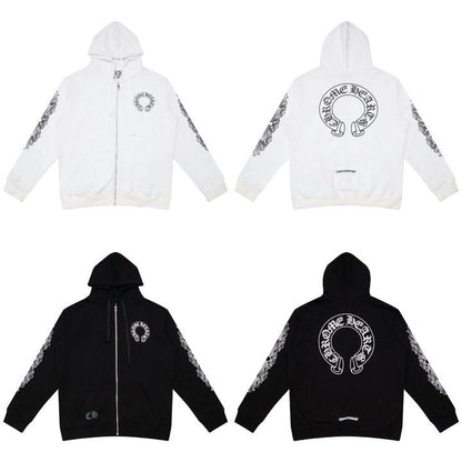 CH-Chrome Hearts Zip Up Hoodie K5001