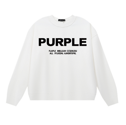 Purple New Sweatshirt