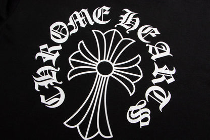 Chrome Hearts Neck Logo Cross Sleeve L/S T-shirt 9010