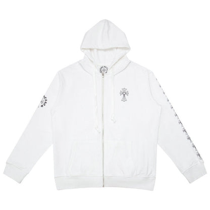CH-Chrome Hearts Zip Up Hoodie K5007