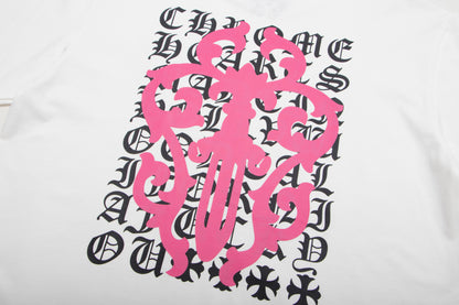 Chrome Hearts Script Dagger Logo Short Sleeve Tee 6025