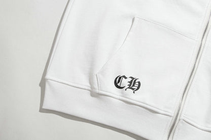 CH-Chrome Hearts Zip Up Hoodie K5009