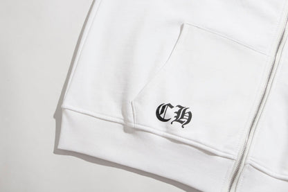 Chrome Hearts Los Angeles Exclusive Horseshoe Zip Up Hoodie 5009