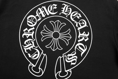 Chrome Hearts Classic Horseshoe Logo Short Sleeve T-shirt 6013