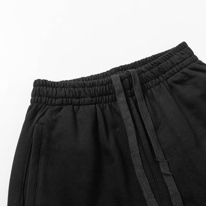Chrome Hearts Cemetery Leather Cross Patch Paper Jam Shorts