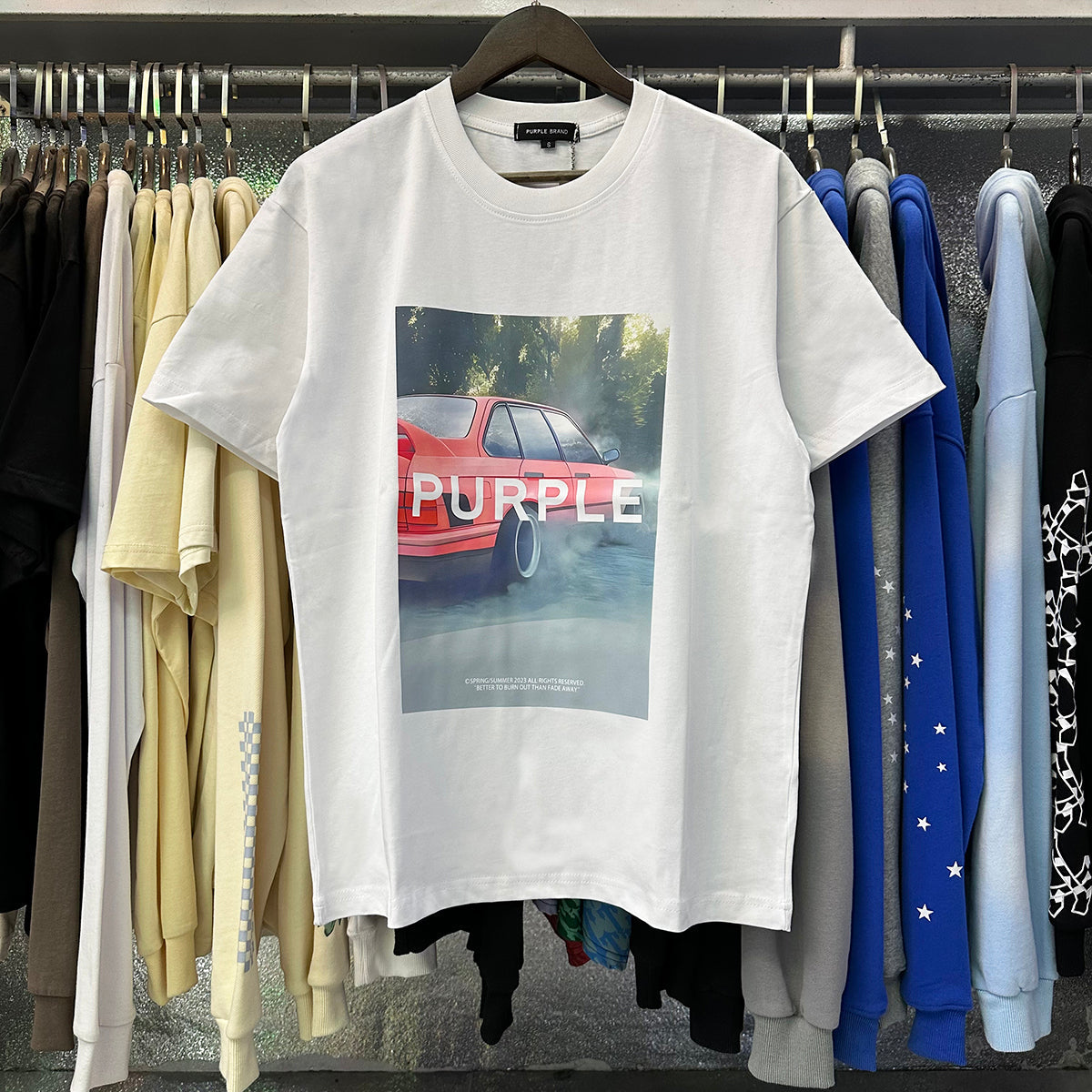 パープル 2024 新Tシャツ 3033 