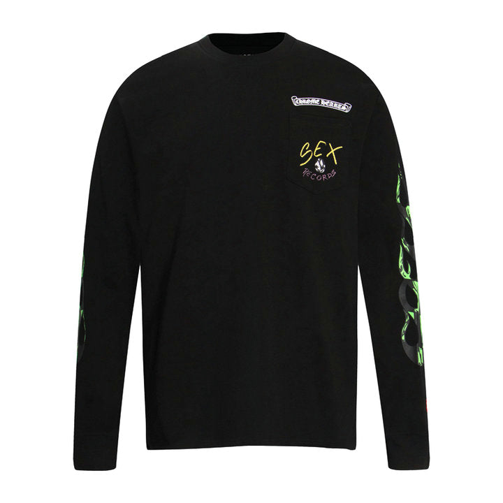 CH-Chrome Hearts Men's Long-Sleeve T-shirt Sweatshirt K8004