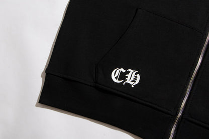 Chrome Hearts Los Angeles Exclusive Horseshoe Zip Up Hoodie 5009