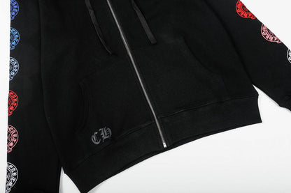 CH-Chrome Hearts Zip Up Hoodie K5011