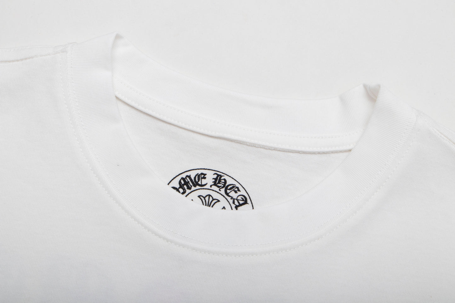 Chrome Hearts Script Dagger Logo Short Sleeve Tee 6025
