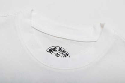 Chrome Hearts Script Dagger Logo Short Sleeve Tee 6025