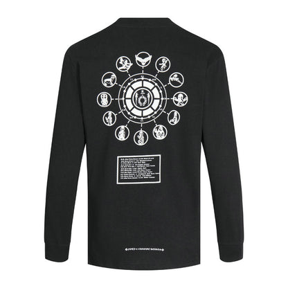 CH-Chrome Hearts Men's Long-Sleeve T-shirt Sweatshirt K8007