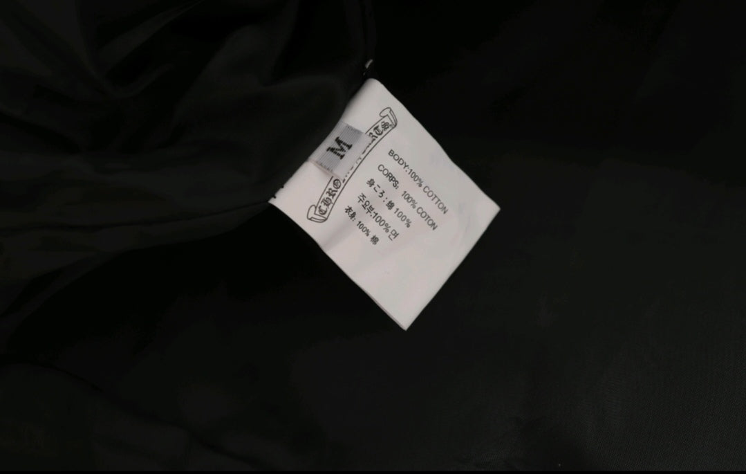 Chrome Hearts Black White Street Style Baseball Coat