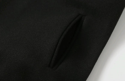 Chrome Hearts Black White Street Style Baseball Coat